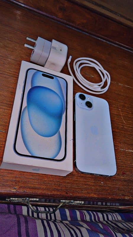 IPhone 15 Non PTA Full Box 10/10 factory Unlock 128 GB 0