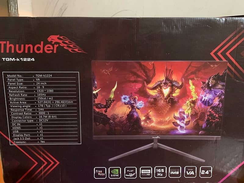 Gaming led 165hz 24 inch 2