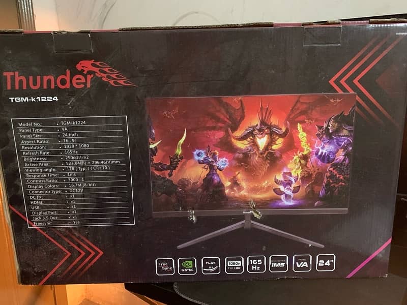 Gaming led 165hz 24 inch 3