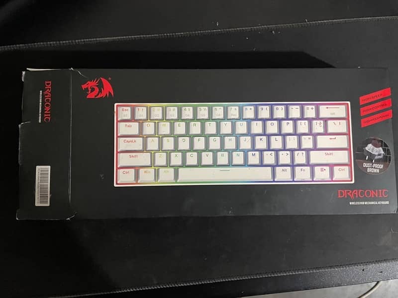 Rgb keyboard Red dragon 1