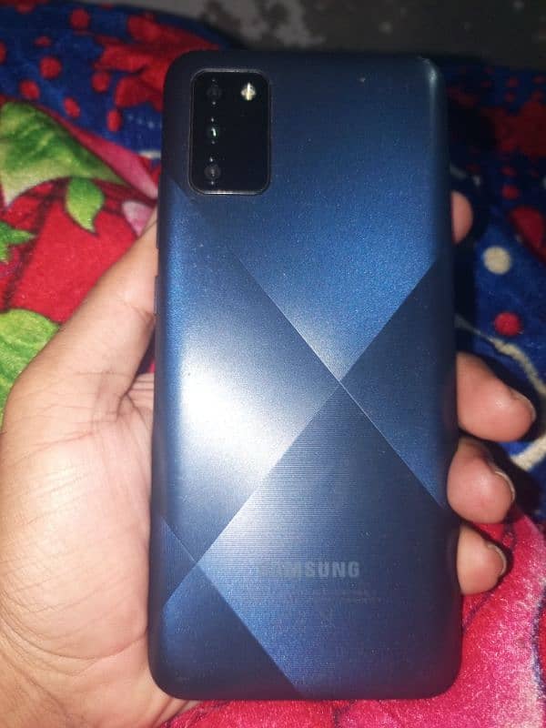 A02s Samsung phone in good condition with box sale urgently 0