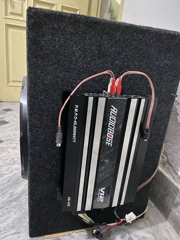 Amp with woofer 2