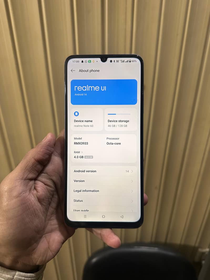 realme note 60 {4+128} 9