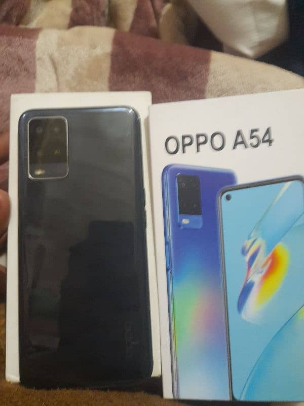 oppo a54 4 128 with box 2