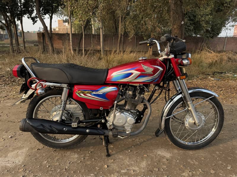 Honda 125 24000 Driven 1