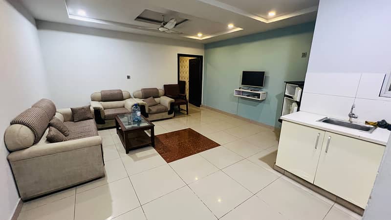 One bedroom fully furnished available for rent 11