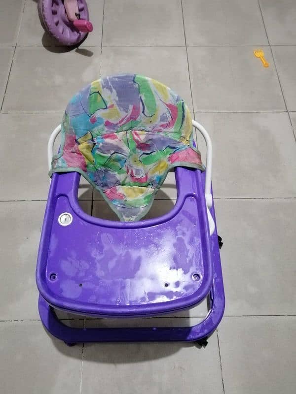 King size bed, Baby Coat and Walker for sale 5