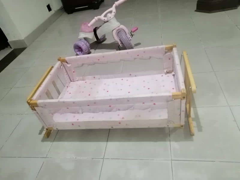 King size bed, Baby Coat and Walker for sale 13