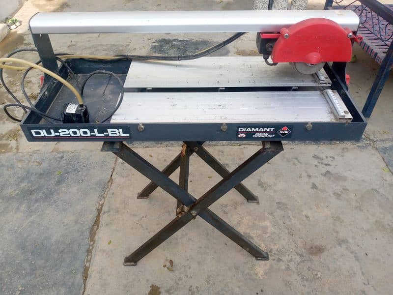 Rubi Du 200 l Bl Wet Tile Cutter 6