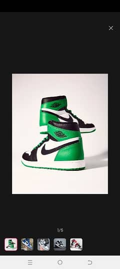 Air Jordan 1 --- High top sneakers -- colour variety -- imported shoes