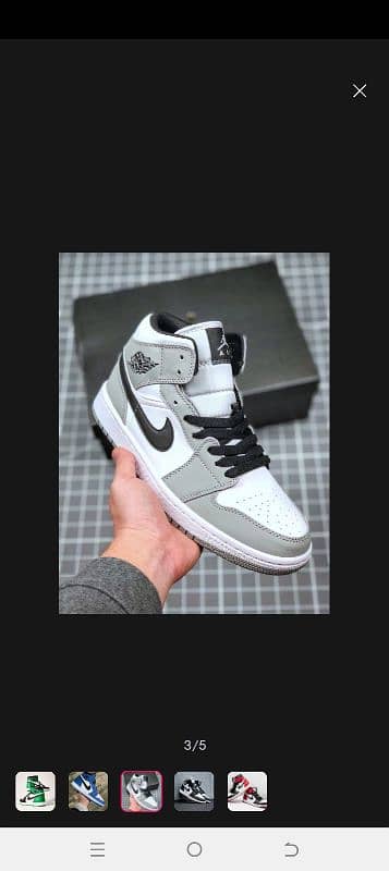 Air Jordan 1 --- High top sneakers -- colour variety -- imported shoes 4