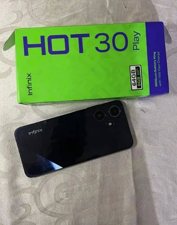 Infinix hot 30 all lush condition all oky no open no repair 0