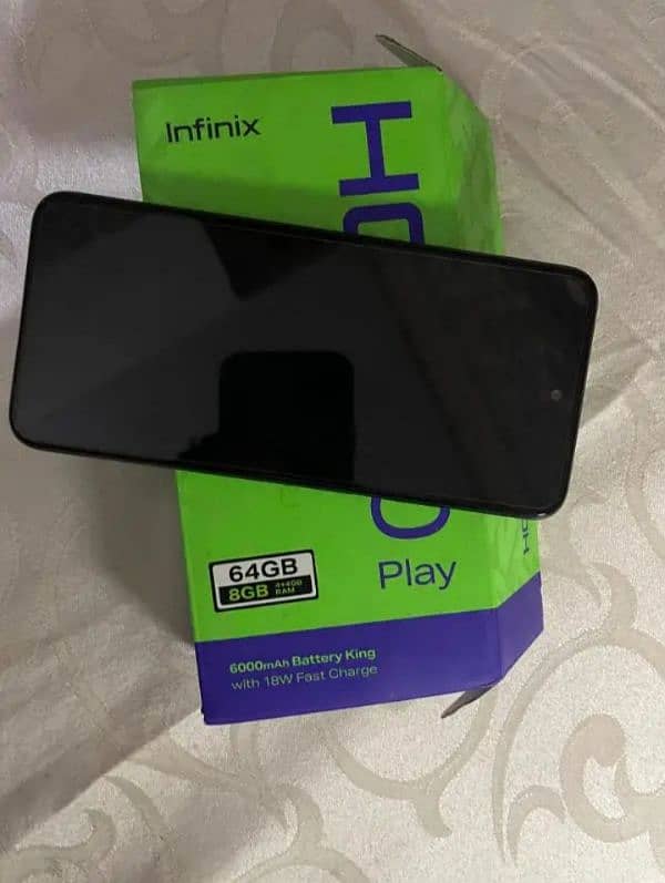 Infinix hot 30 all lush condition all oky no open no repair 1