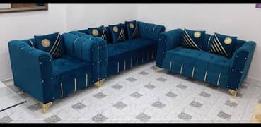 New Texture Design 6 Seater Stylish Sofa Set