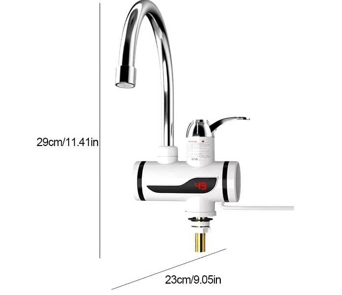 Electric Water Heater Tap 1