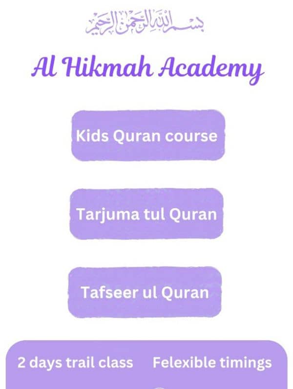 Al Hikmah Academy 1