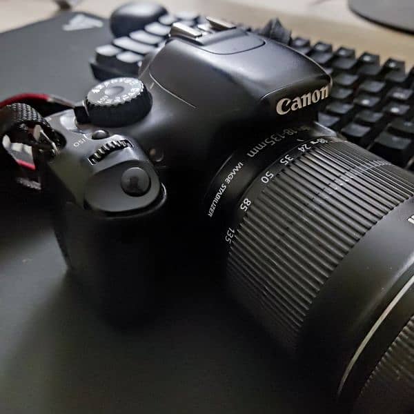 550d camera with 18-135 Lense 0