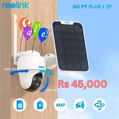 Reolink 4G Sim Camera 4MP With Solar Panel Reolink Go PT Plus