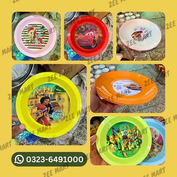 KIDS MANIA DINNERWARE COLLECTION (COD available, charges apply) 1