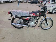 cg125 2024 model black colour just new bike