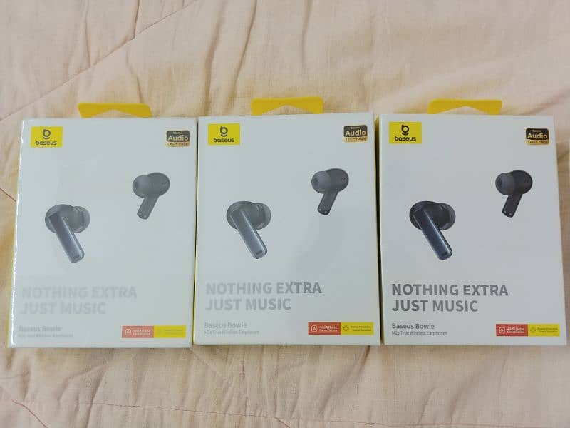 Baseus M2s Noise Cancellation Earbuds Sealed Box Packed 4