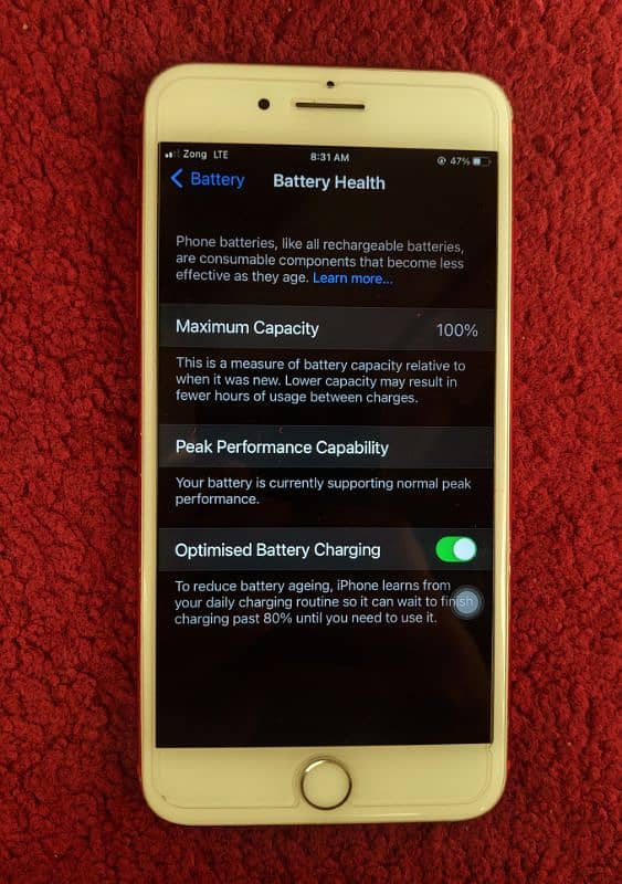 IPhone 7 plus 128 GB PTA approved for SALE 5