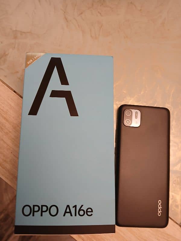 OPPO A16E ALMOST NEW 0