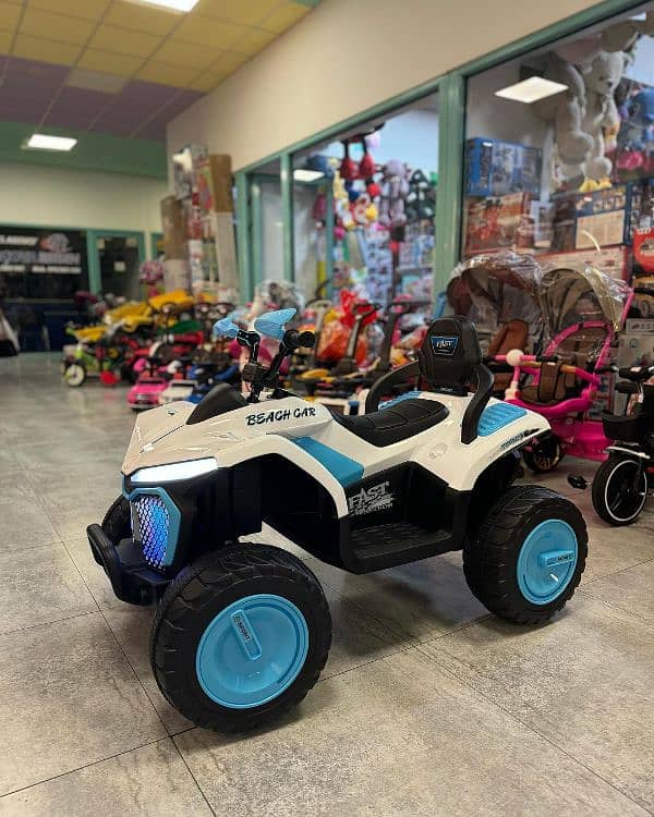 Atv Bike Rechargeable for Kids 3-14 Year's Self & Remote Controlled 1