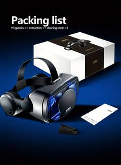 3D VR Glasses+Headphones