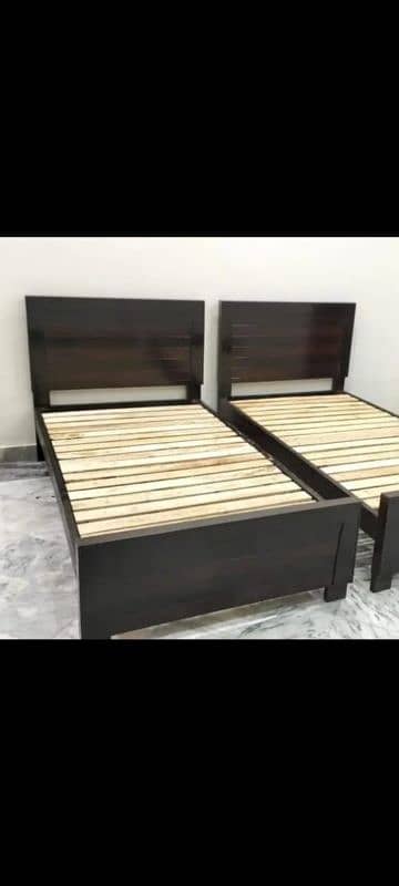 Single Bed Simple/single bed wooden/Furniture 4