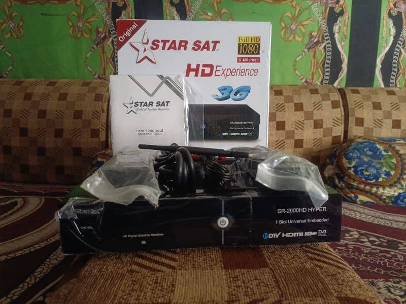 Star Sat SR  Hyper 2000 Hd Satellite  Receiver  For Sal Low  price 1