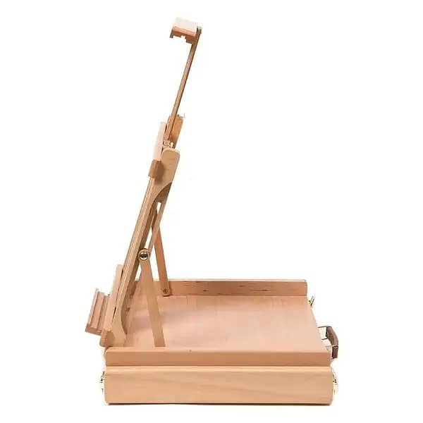 Wooden Table-Top Easel With Storage Box (Beech Wood) 4