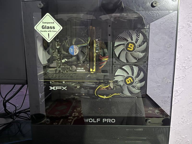 budget gaming pc i7 4th gen rx 580 2048sp 3