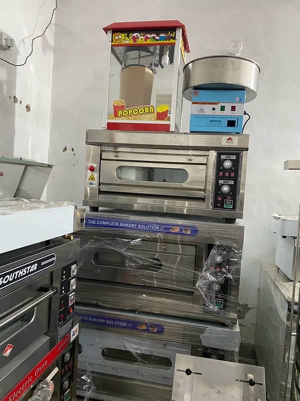 Pizza oven Conveyor belt shawarma counter buner grill 0