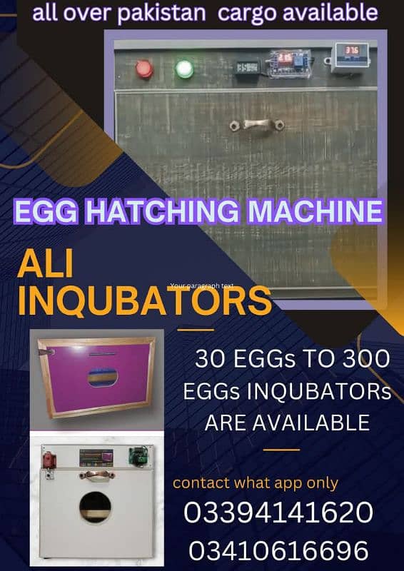 inqubator egg hatching machine    انکیوبیٹر 2