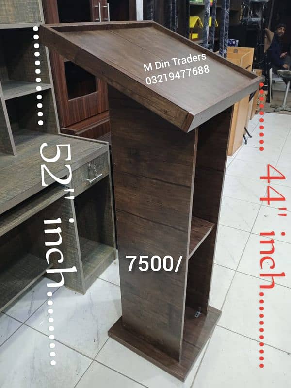 rostrum/dice/collage furniture/wooden rostrum/speech table 12