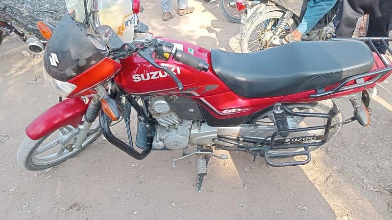 Suzuki GD110 Red colour 1