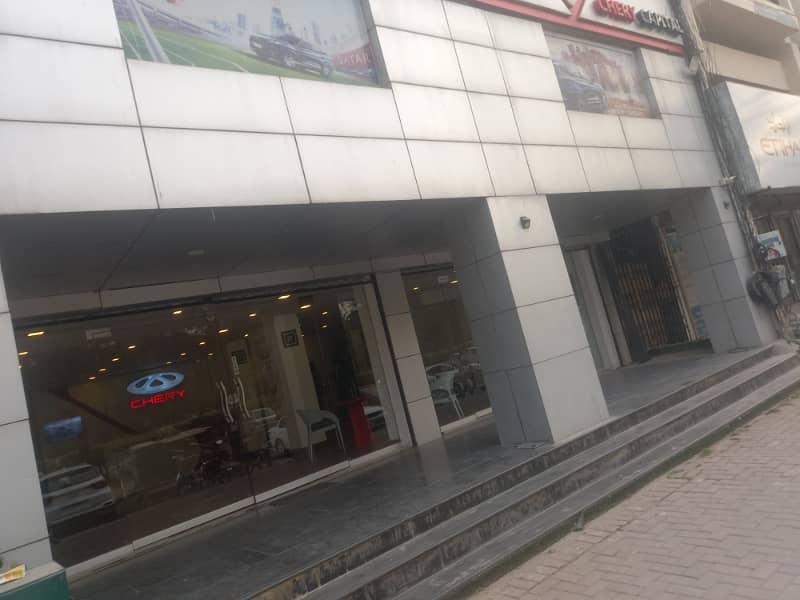 Blue area shop garanud floor 3500 square feet jinnah avenue for Rent 0