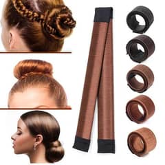 Beautiful French Braid Hair Ladies Bun Making Tool