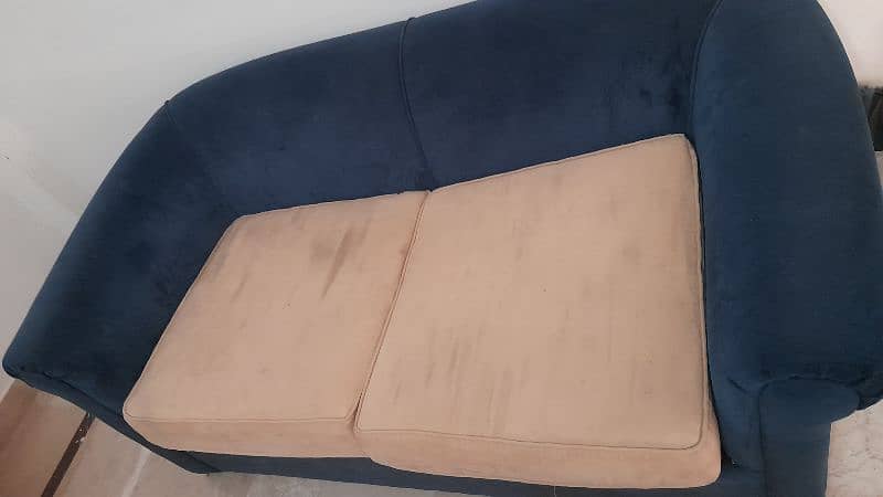 two 2 seater sofa set 0