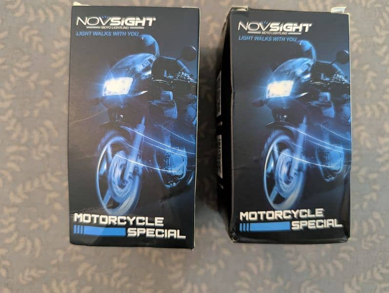 Novsight h4 led bulb for car and bike 2