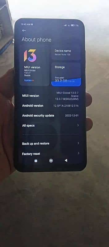 redmi not 10s 228/6+2gb 2