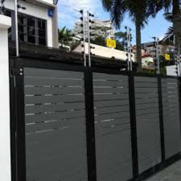 security fence with  alarming system 03153527084 5