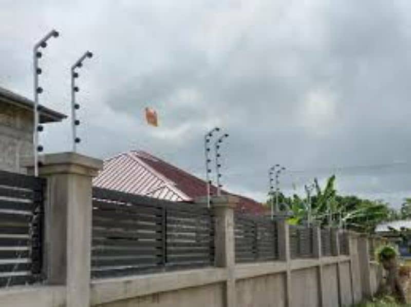 security fence with  alarming system 03153527084 6