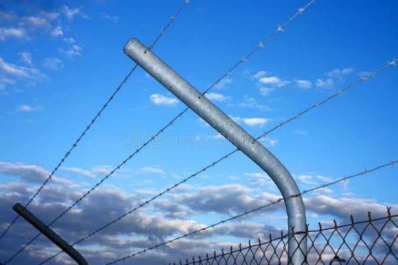 security fence with  alarming system 03153527084 7