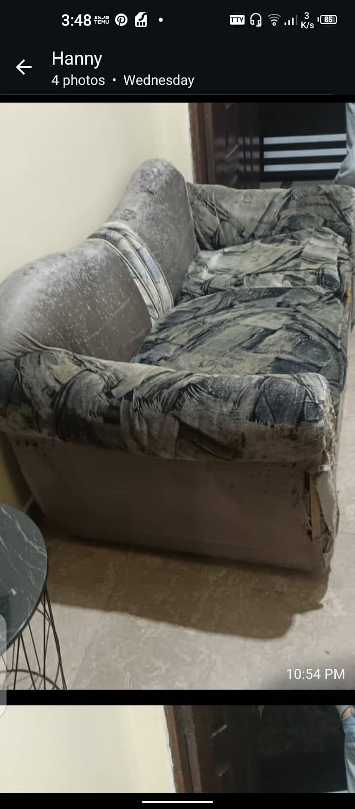 Used sofa set 3