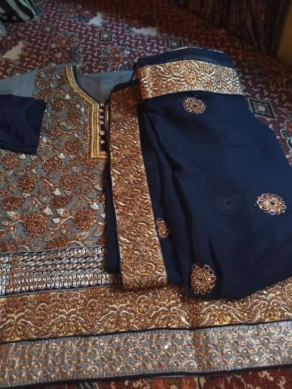 pure shifon soot shalwar kames with dopta 5