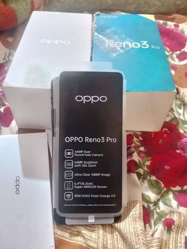 Reno 3 pro 8+5/128gb with box 0