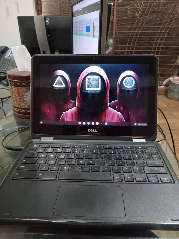 Dell Chrome Book for sale with touch and 360 rotatable 0