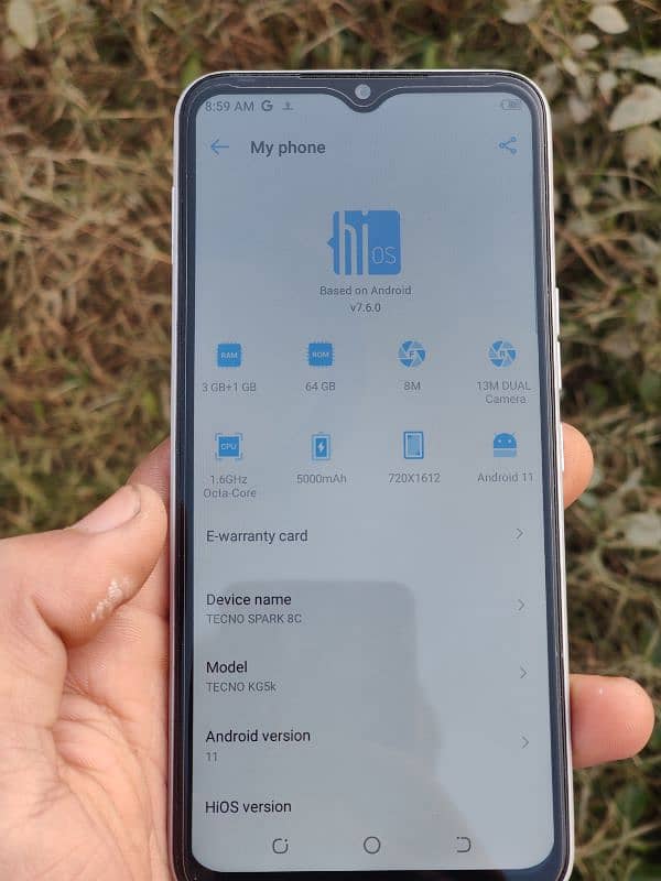 Tecno sparek 8C 4GB 64GB duol sim box available 10/10 condition 2